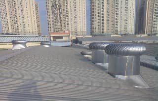 Pemasangan Turboair Turbine Ventilator proyek 33